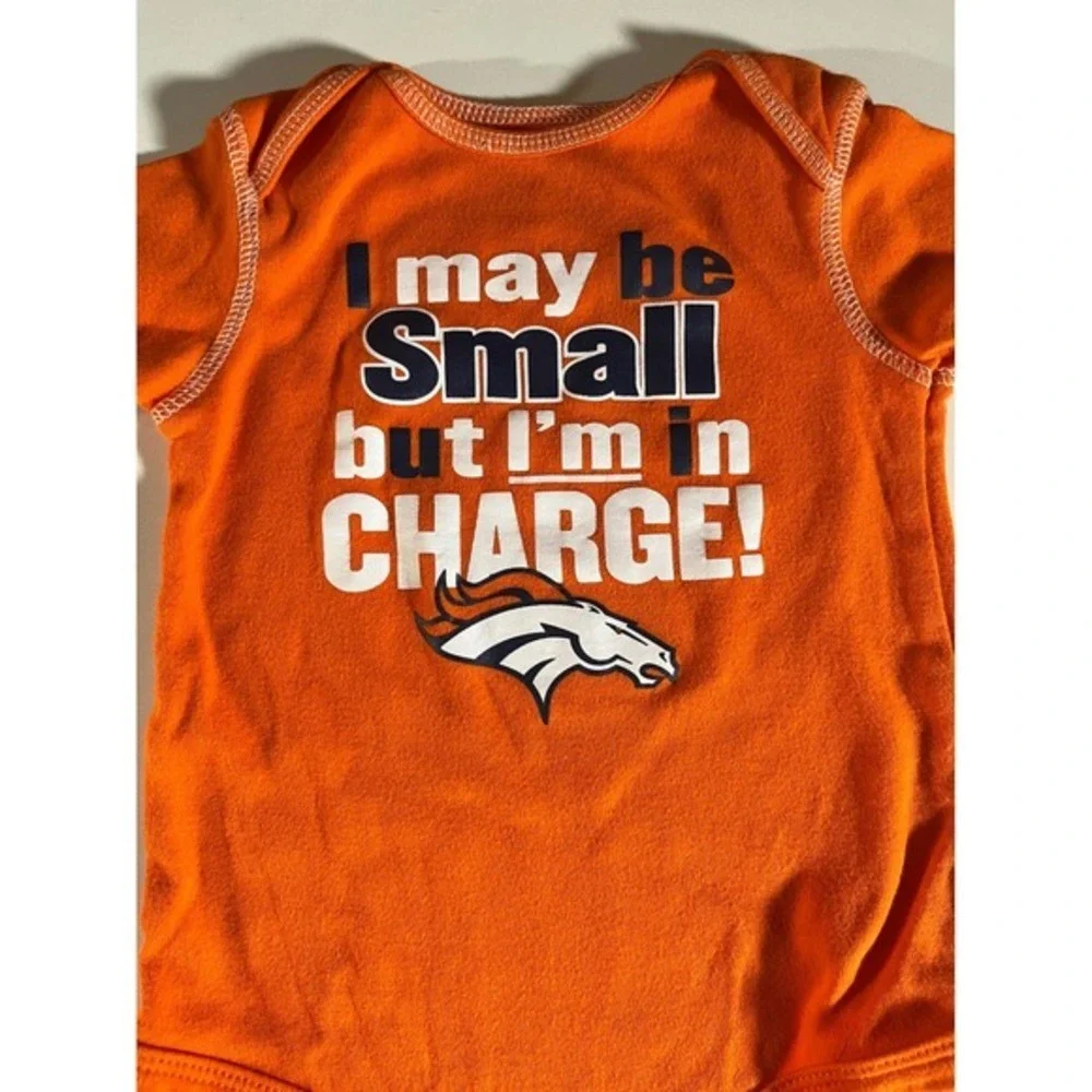 NFL Denver Broncos Baby 12M Orange‎ White 